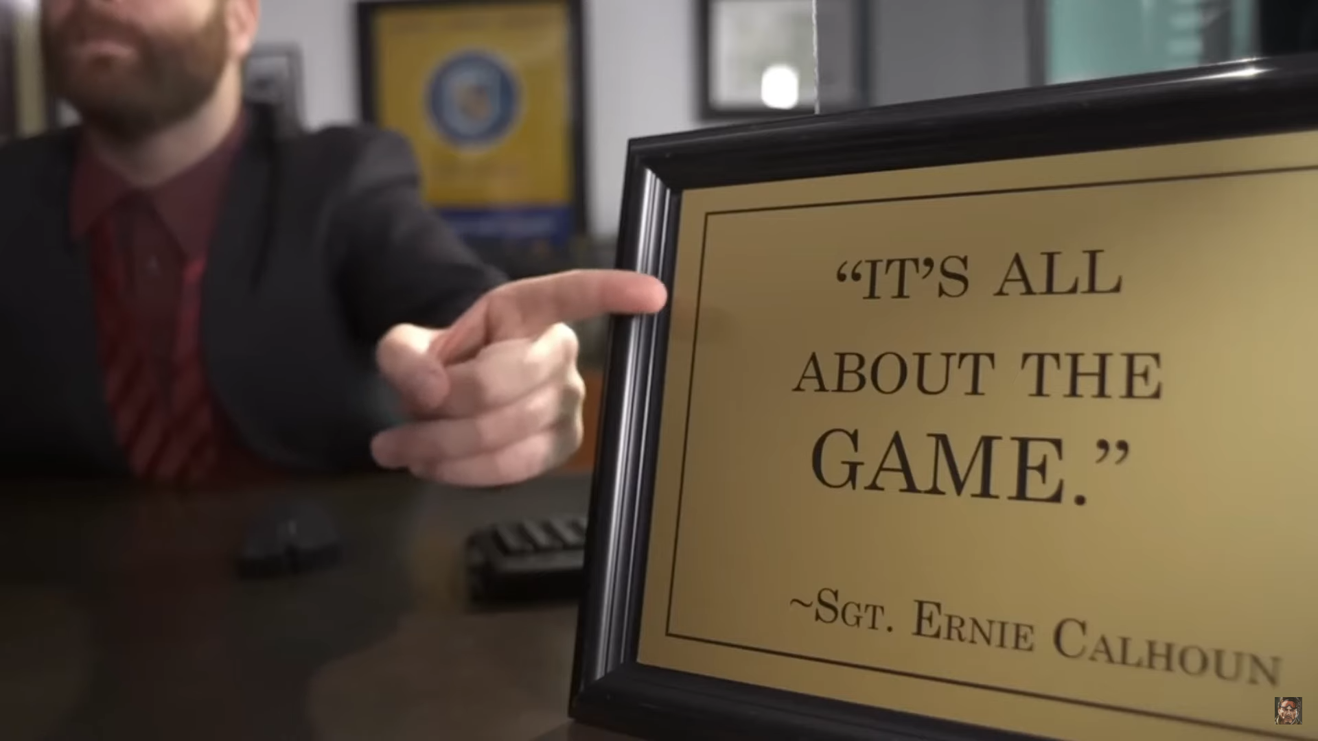 it's all about the game